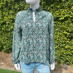 ICHI Floral Blouse